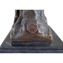 [LA-45345] Bronzeskulptur Bronzefigur Frau Schlafend Bild 10