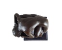 [LA-45345] Bronzeskulptur Bronzefigur Frau Schlafend Bild 11