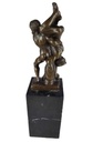 [LA-45500] Bronzeskulptur Bronzefigur Bronze Herkules und Diomedes Bild 5