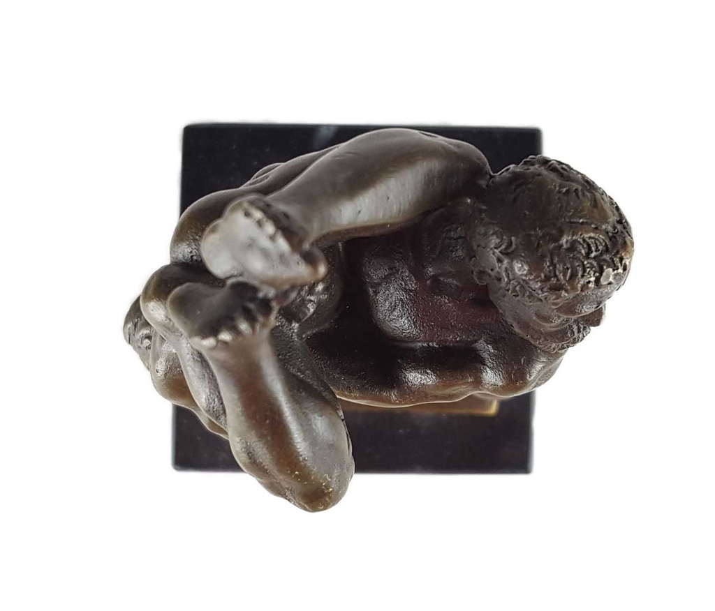 [LA-45500] Bronzeskulptur Bronzefigur Bronze Herkules und Diomedes Bild 13