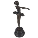 [LA-45620] Bronzeskulptur Bronzefigur Ballerina Balletttänzerin #45620 Bild 6