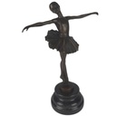 [LA-45620] Bronzeskulptur Bronzefigur Ballerina Balletttänzerin #45620 Bild 8