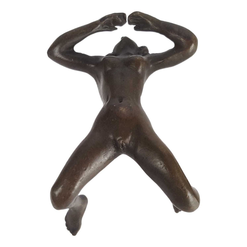 [LA-45683] Bronzeskulptur Bronzefigur Satyr mit Frau Bild 5