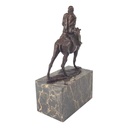 [LA-45876] Bronzeskulptur Bronzefigur Kamel und Reiter Bild 4