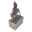 [LA-45876] Bronzeskulptur Bronzefigur Kamel und Reiter Bild 7