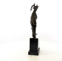 [LA-45946] Bronzeskulptur Bronzefigur Springender Hirsch Bild 12