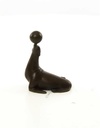 [LA-45949] Bronzeskulptur Bronzefigur Statue Seelöwe Balanciert Einen Ball H 11,5 cm Bild 4