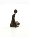 [LA-45949] Bronzeskulptur Bronzefigur Statue Seelöwe Balanciert Einen Ball H 11,5 cm Bild 16