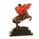 [LA-45952] Bronzeskulptur Bronzefigur Napoleon Überquert Die Alpen Bunt Bild 9