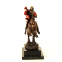 [LA-45952] Bronzeskulptur Bronzefigur Napoleon Überquert Die Alpen Bunt Bild 13