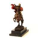[LA-45952] Bronzeskulptur Bronzefigur Napoleon Überquert Die Alpen Bunt Bild 14