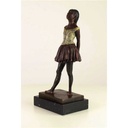 [LA-45956] Bronzeskulptur Bronzefigur Kleine Tänzerin Im Alter Von Vierzehn Jahren Bild 5