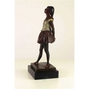 [LA-45956] Bronzeskulptur Bronzefigur Kleine Tänzerin Im Alter Von Vierzehn Jahren Bild 6