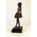 [LA-45956] Bronzeskulptur Bronzefigur Kleine Tänzerin Im Alter Von Vierzehn Jahren Bild 7