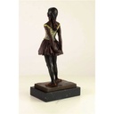 [LA-45956] Bronzeskulptur Bronzefigur Kleine Tänzerin Im Alter Von Vierzehn Jahren Bild 9