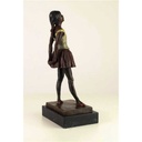 [LA-45956] Bronzeskulptur Bronzefigur Kleine Tänzerin Im Alter Von Vierzehn Jahren Bild 13