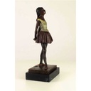 [LA-45956] Bronzeskulptur Bronzefigur Kleine Tänzerin Im Alter Von Vierzehn Jahren Bild 15
