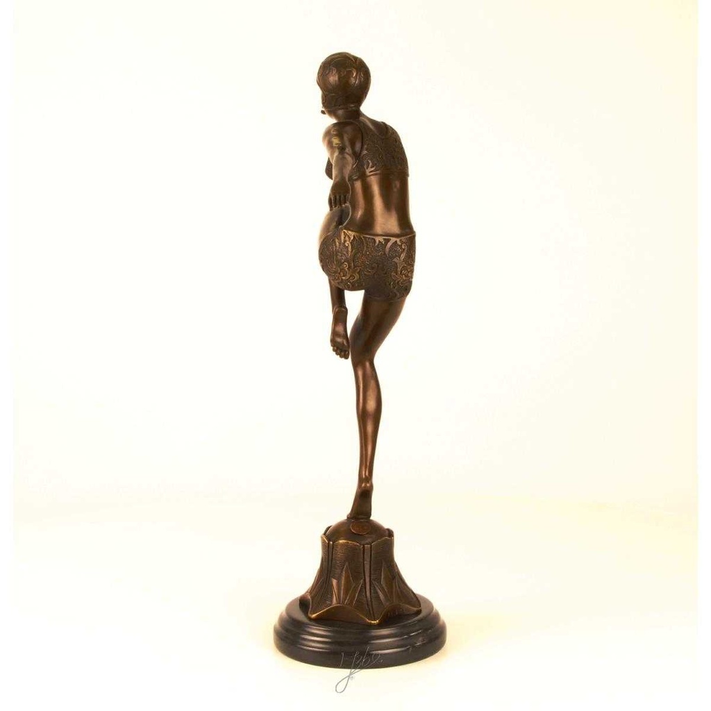 [LA-45958] Bronzeskulptur Bronzefigur Con Brio Bild 6