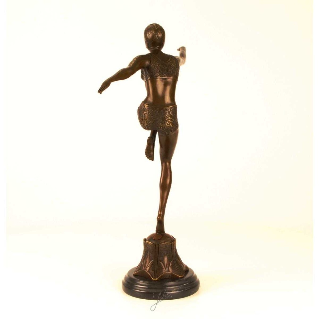 [LA-45958] Bronzeskulptur Bronzefigur Con Brio Bild 7