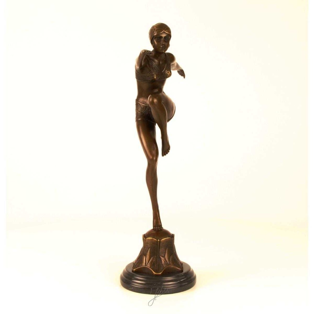 [LA-45958] Bronzeskulptur Bronzefigur Con Brio Bild 14