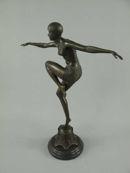 [LA-45958] Bronzeskulptur Bronzefigur Con Brio Bild 20