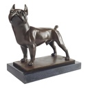 [LA-45960] Bronzeskulptur Bronzefigur Hund Französische Bulldogge Art-Deco-Stil Bild 2