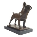 [LA-45960] Bronzeskulptur Bronzefigur Hund Französische Bulldogge Art-Deco-Stil Bild 6