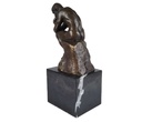 [LA-45965] Bronzeskulptur Bronzefigur Sitzender Denkender Mann Herr #45965 Bild 3