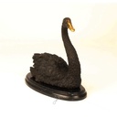 [LA-45974] Bronzeskulptur Bronzefigur Schwan Bild 3