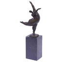 [LA-46079] Bronzeskulptur Bronzefigur Frau Abstrakt-Stil #46079 Bild 2