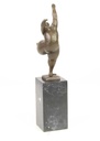[LA-46079] Bronzeskulptur Bronzefigur Frau Abstrakt-Stil #46079 Bild 4