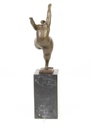 [LA-46079] Bronzeskulptur Bronzefigur Frau Abstrakt-Stil #46079 Bild 5