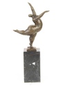 [LA-46079] Bronzeskulptur Bronzefigur Frau Abstrakt-Stil #46079 Bild 16