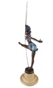 [LA-46099] Bronzeskulptur Bronzefigur Ballerina Balletttänzerin #46099 Bild 8