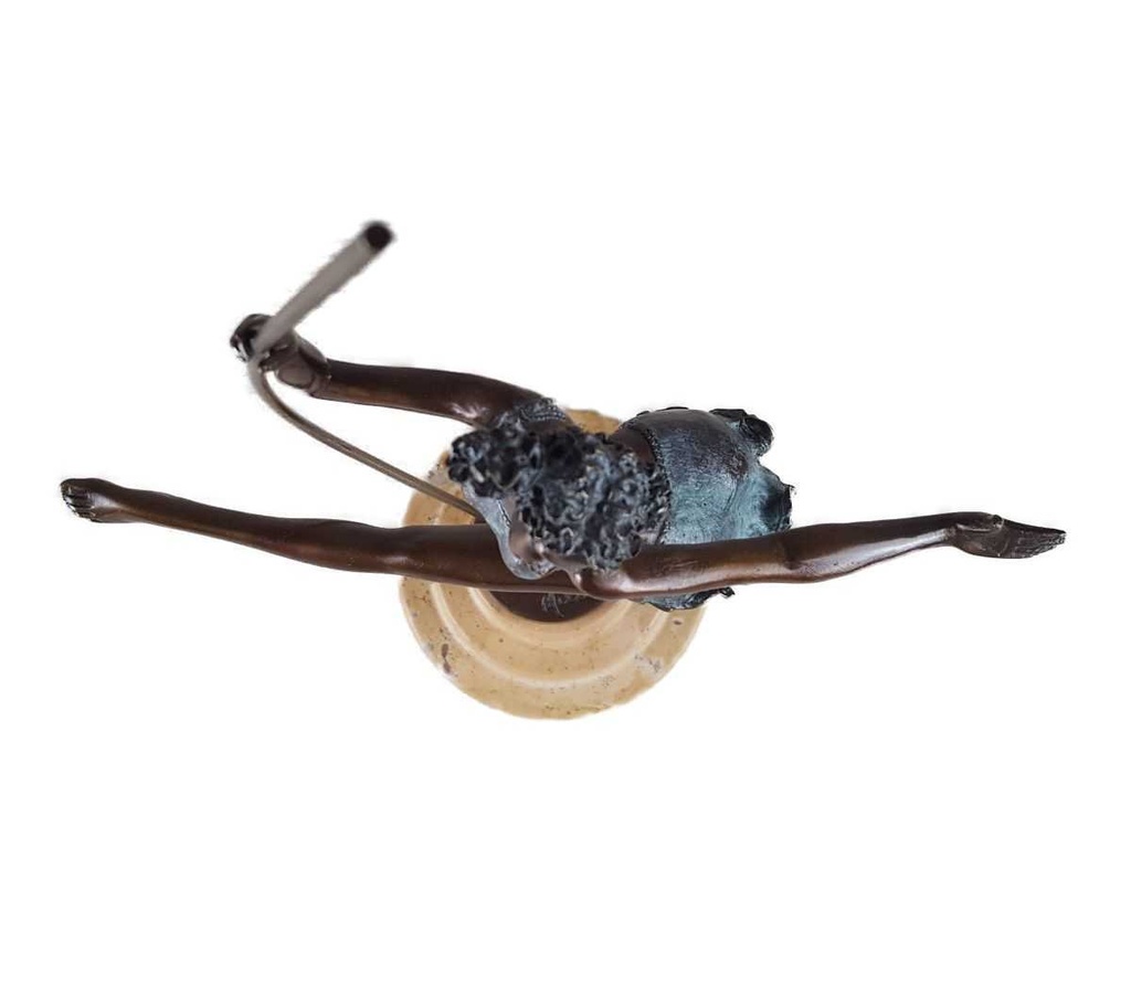 [LA-46099] Bronzeskulptur Bronzefigur Ballerina Balletttänzerin #46099 Bild 9