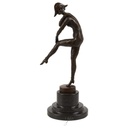 [LA-46179] Bronzeskulptur Bronzefigur Harlequinade Bild 2