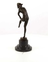 [LA-46179] Bronzeskulptur Bronzefigur Harlequinade Bild 4