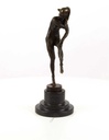 [LA-46179] Bronzeskulptur Bronzefigur Harlequinade Bild 12