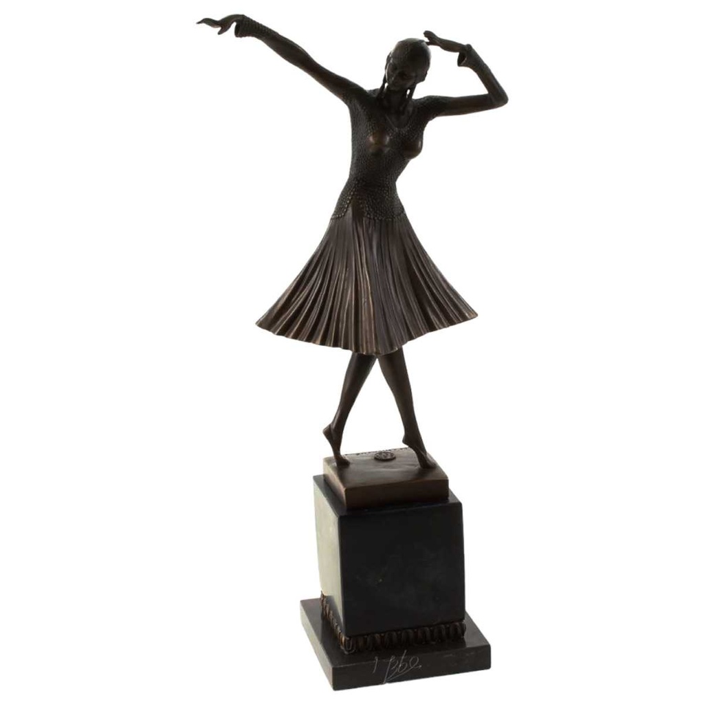 [LA-46190] Bronzeskulptur Bronzefigur Miro Bild 2