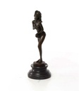 [LA-46226] Bronzeskulptur Bronzefigur Erotik Frau Bild 3