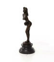 [LA-46226] Bronzeskulptur Bronzefigur Erotik Frau Bild 4