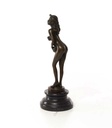 [LA-46226] Bronzeskulptur Bronzefigur Erotik Frau Bild 6