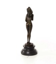 [LA-46226] Bronzeskulptur Bronzefigur Erotik Frau Bild 9