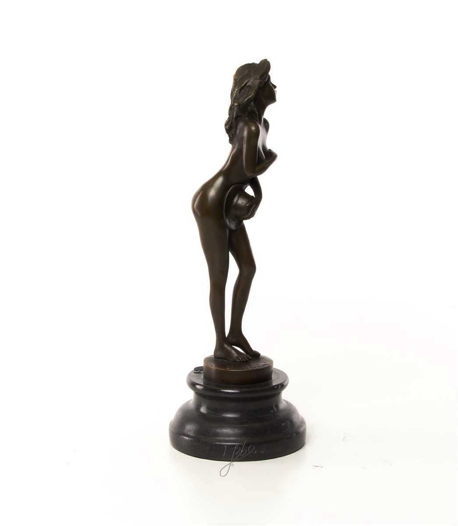 [LA-46226] Bronzeskulptur Bronzefigur Erotik Frau Bild 13