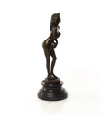 [LA-46226] Bronzeskulptur Bronzefigur Erotik Frau Bild 13