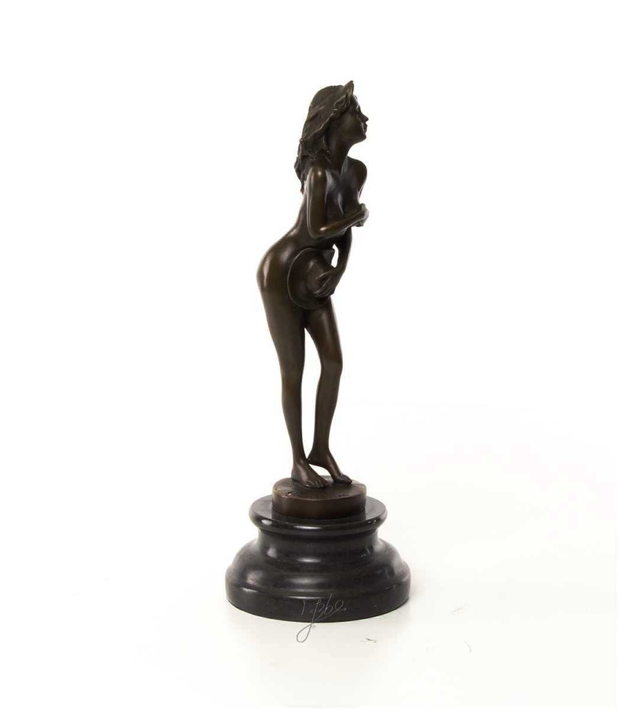 [LA-46226] Bronzeskulptur Bronzefigur Erotik Frau Bild 14
