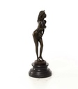[LA-46226] Bronzeskulptur Bronzefigur Erotik Frau Bild 14