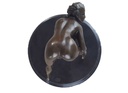 [LA-46227] Bronzeskulptur Bronzefigur Erotik Frau Bückt Sich Art-Deco-Stil Bild 11