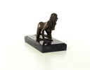 [LA-46232] Bronzeskulptur Bronzefigur Erotik Girl Lady Kniend Art-Deco-Stil Bild 13