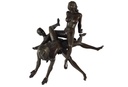 [LA-46235] Bronzeskulptur Bronzefigur Erotik Erotische Bronzegruppe (Dreier) Bild 7